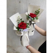 Buket Single Flowers Red